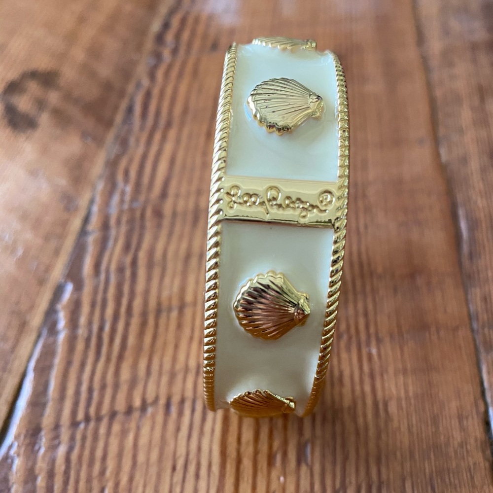 Lilly Pulitzer Gold and Cream Bracelet